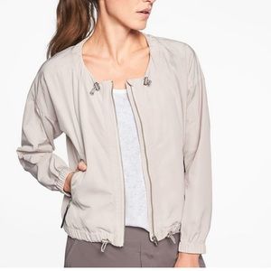 ATHLETA CROPPED BOMBER JACKET